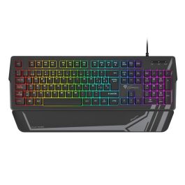 GENESIS Rhod 350 RGB Teclado Gaming USB Membrana QWERTY Español Retroiluminación RGB Negro Precio: 14.49999991. SKU: S5608271