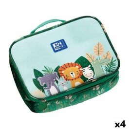 Portameriendas Térmico Oxford Multicolor 22 x 17 x 7 cm (4 Unidades) Precio: 40.88999948. SKU: B1H4B9HY4K
