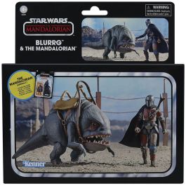 HASBRO The Mandalorian Star Wars: Set 2 figuras Blurrg y Mandalorian 9,5cm con rifle, bláster, montura y riendas Precio: 47.49999958. SKU: B16NZSVXNM