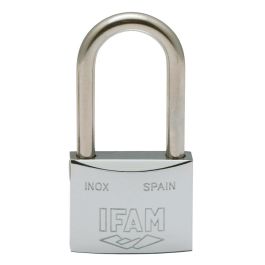 Candado inoxidable 40al 40mm con 2 llaves. arco largo. ifam Precio: 17.69000035. SKU: S7912171