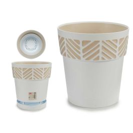 Maceta Plastico 25 Cm Orfeo Blanca Stefanplast (6 Unidades) Precio: 32.49999984. SKU: B1CHYE6ATB