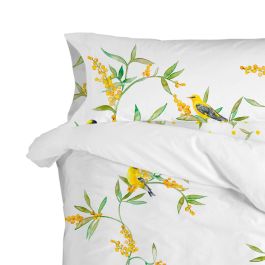 Funda de almohada HappyFriday Corniglia Multicolor Cama de 105 45 x 125 cm