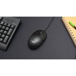Bluestork BLU3760162050042 Ratón con cable Office 10 para PC/Mac Negro