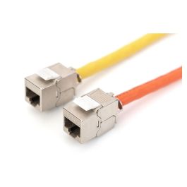 Digitus DN-93615 CAT 6A Keystone Jack, shielded, tool free connection, para instalaciones de red de alta calidad y futuras