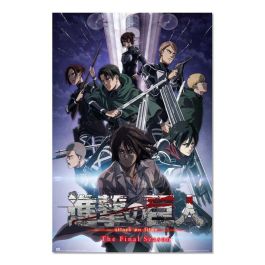 ERIK Poster Attack on Titan Temporada Final 91,5x61cm Papel Brillo Alta Calidad 150gr Precio: 7.49999987. SKU: B19Q5NLBMQ