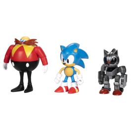 JAKKS PACIFIC Figuras Sonic The Hedgehog 30th Anniversary 10cm - Pack 3