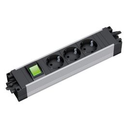 Bachmann 906.18801 STEP ALU 3xCEE7/3 1xSchalter GST18 - Regleta de Aluminio para Interior con 3 Salidas, Interruptor e IP20, 230 V Precio: 73.59000022. SKU: B16RM5ENP3