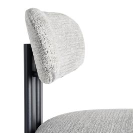 Taburete 75 cm Gris Tejido-Metal 50 X 47 X 109 cm