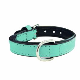 Gloria Collar para Perros de Piel Auténtica Acolchado Suave Triple Capa - Azul 30 cm x 1.5 cm, Confort Máximo Anti-Roce Precio: 7.49999987. SKU: B19ATL84QN