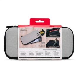 Power A 1522652-01 Estuche Protector Compacto para Nintendo Switch OLED, Switch o Lite Gris