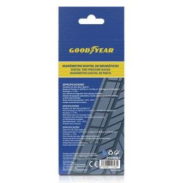 Goodyear Manómetro Digital con Tubo Presión Neumáticos GOD0002 PSI BAR KPA KGF/CM2