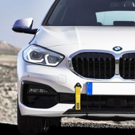 Occ Motorsport Cinta de Remolque OCCRC014 Amarilla de Nylon para Coche con Capacidad de 3000kg