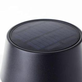 Brilliant BRI4004353437717 Lámpara de Mesa Exterior LED Solar Metal Plástico 5 W Negro Esmerilado