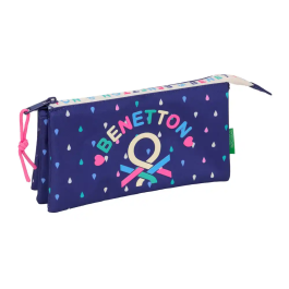 Safta Benetton Drop Estuche Portatodo Triple 120x220x30 mm Precio: 16.50000044. SKU: B1C6NHTPFJ