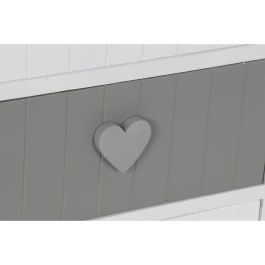 Cajonera DKD Home Decor Blanco Gris 29 x 58 x 40 cm Cajonera DKD Home Decor Blanco Gris 29 x 58 x 40 cm