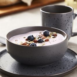 Day Bol 600 Ml Gris, Diámetro 15 cm, Altura 6,5 cm