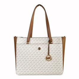 Bolso Mujer Michael Kors 35T1G5MT7B-VANILLA 42 x 27 x 16 cm Bolso Mujer Michael Kors 35T1G5MT7B-VANILLA 42 x 27 x 16 cm