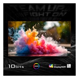 Gigabyte Aorus FO32U 32" Monitor Gaming 4K UHD 3840x2160 QD-OLED 165Hz 0.03ms FreeSync Premium Pro DisplayHDR 400 KVM