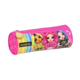 Estuche Escolar Cilíndrico Rainbow High Fucsia (20 x 7 x 7 cm) Precio: 4.79000038. SKU: S4306248