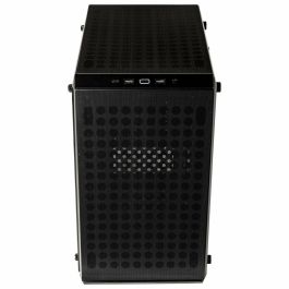 CoolerMaster MasterBox Q300L V2 (Black) Mini Torre PC - Micro ATX, Mini-ITX - Plástico, Acero, Vidrio Templado