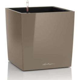 Lechuza LEC4008789165657 Macetero Cube Premium 50, juego completo, color topo brillante Precio: 172.49999943. SKU: B15PAARZFM