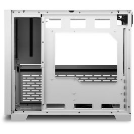Sharkoon MS-Y1000 mATX/ITX Caja PC con Panel Lateral de Cristal Templado - Blanco