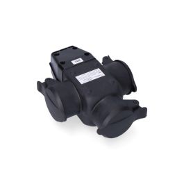 Edm Triple de Goma Aereo T/TL 16A IP44 con 3 Tomas y Tapas de Proteccion Precio: 10.69000031. SKU: S7915772