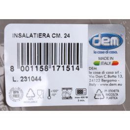 Ensaladera Inside 24 cm 2700 cc - Dem (12 Unidades) Ensaladera Inside 24 cm 2700 cc - Dem (12 Unidades)