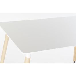 DKD Home Decor Mesa Comedor Shenglong basics Scandi urban Blanco 120 x 80 x 74 cm