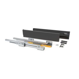 Emuca Cajón exterior Concept 30kg de altura 105mm, profundidad 400mm, Acero, Gris antracita Precio: 28.69000024. SKU: B1CVGXAH3A