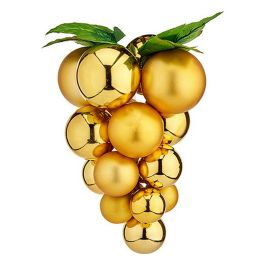 Bola de Navidad Uvas Dorado Plástico Precio: 8.59000054. SKU: B1BTB7QQ9N