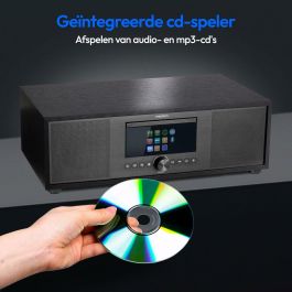 MEDION MED4061275196573 Sistema Todo en Uno Radio Internet DAB/FM CD Sonido 2.1 80W RMS