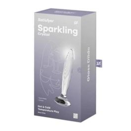 Satisfyer Sparkling crystal consolador hot & cold temperature play Precio: 24.50000014. SKU: B193647ETA