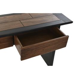 Consola DKD Home Decor Marrón oscuro Acacia 140 x 40 x 76 cm