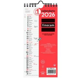 Finocam S-110x235 mm Calendario de Pared Largo para Escribir y Planificar, Mv Neutro 2026 con Espacio Diario y Festivos Precio: 3.50000002. SKU: B15QMAQMG3