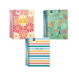 Agenda Escolar (2025-26) Finocam Catalan Diva Espiral Tapa Extradura D/P 8º 120X164 Assortiment Pack De 6 Precio: 38.50000022. SKU: B1ACFDKW6L