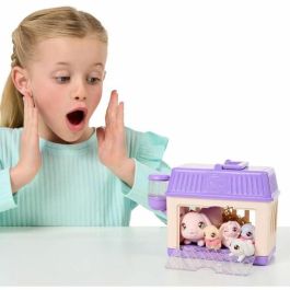 Little Live Pets LIT0630996266250 Playset de Conejos Mama Surprise, con Bebés Incluidos y Accesorios Personalizables