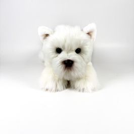Peluche Terrier Blanco Tumbado 25Cm 939D00291 Bocalan Peluche Terrier Blanco Tumbado 25Cm 939D00291 Bocalan