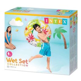 Intex Flotador Rueda Tropical 97 cm con Asas para Niños Mayores de 9 Años - Modelos Surtidos