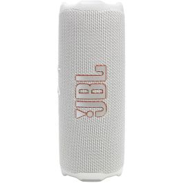 JBL Flip 7 Altavoz Bluetooth 35W con AI Sound Boost y Auracast, Resistente al Agua IP68, Blanco