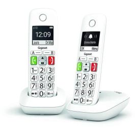 Teléfono fijo GIGASET E290 Duo Blanco Teléfono fijo GIGASET E290 Duo Blanco