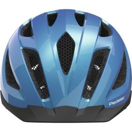 ABUS Pedelec 1.1 Casco Abierto Unisex para Ciclismo, con LED, Blanco Perla Talla M (52-57 cm)