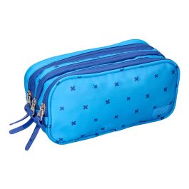 Estuche Portatodo Liderpapel Multibolsillo 3 Cremalleras Azul Cruces A Juego Con Mochila 150x90x240 mm Precio: 8.49999953. SKU: B1ECYGG8GE