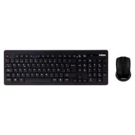 Nilox NXKMWE0001 Kit Teclado + Ratón Inalámbrico 2.4GHz USB Teclado Español completo Ratón Óptico 1000DPI Negro Precio: 21.49999995. SKU: S8413705