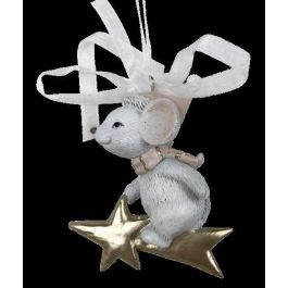DKD Home Decor Figura Decorativa de Navidad Fantasía con Diseño de Ratón de Resina 4.5x9x7 cm (Set de 6 Unidades Surtidas) Precio: 9.61224. SKU: B19G4M788S