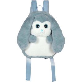 Gipsy Toys GIP3268060719196 Mochila de Peluche Conejo Azul y Blanco 30 cm Precio: 32.69000009. SKU: B139CAJHPV