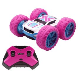 Silverlit Coche Teledirigido 360 CROSS FLASH PINK EXO1719316012813, 2.4 Ghz, Escala 1:18 - Rosa