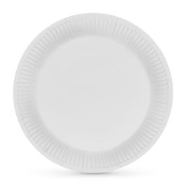 Set de 25 platos redondos Natural 23 cm Algon (18 Unidades) Set de 25 platos redondos Natural 23 cm Algon (18 Unidades)