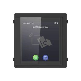 Hikvision Módulo pantalla táctil lector tarjetas proximidad Mifare para panel exterior videoportero IP modular IK08 IP65 Precio: 199.49999993. SKU: B16DSMRXY3