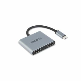 DICOTA D32063 Estación de Acoplamiento USB-C Portátil 4 en 1, 4K HDMI, Suministro de Energía USB PD 100W, Color Plata Precio: 44.5000006. SKU: B129C5JEJ2